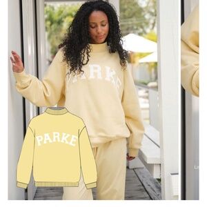 Yellow (peel) PARKE mockneck